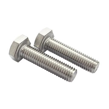 奧峰 DIN933全牙外六角螺栓，M6-1.0X30，不銹鋼316，強(qiáng)度A4-70